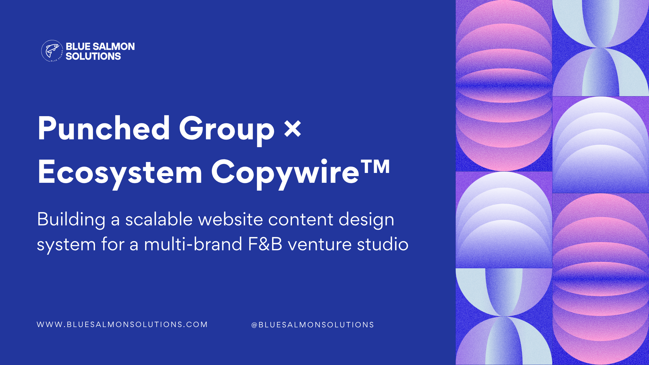 Punched Group × Ecosystem Copywire™ Building a scalable content system for a multi-brand venture studio.